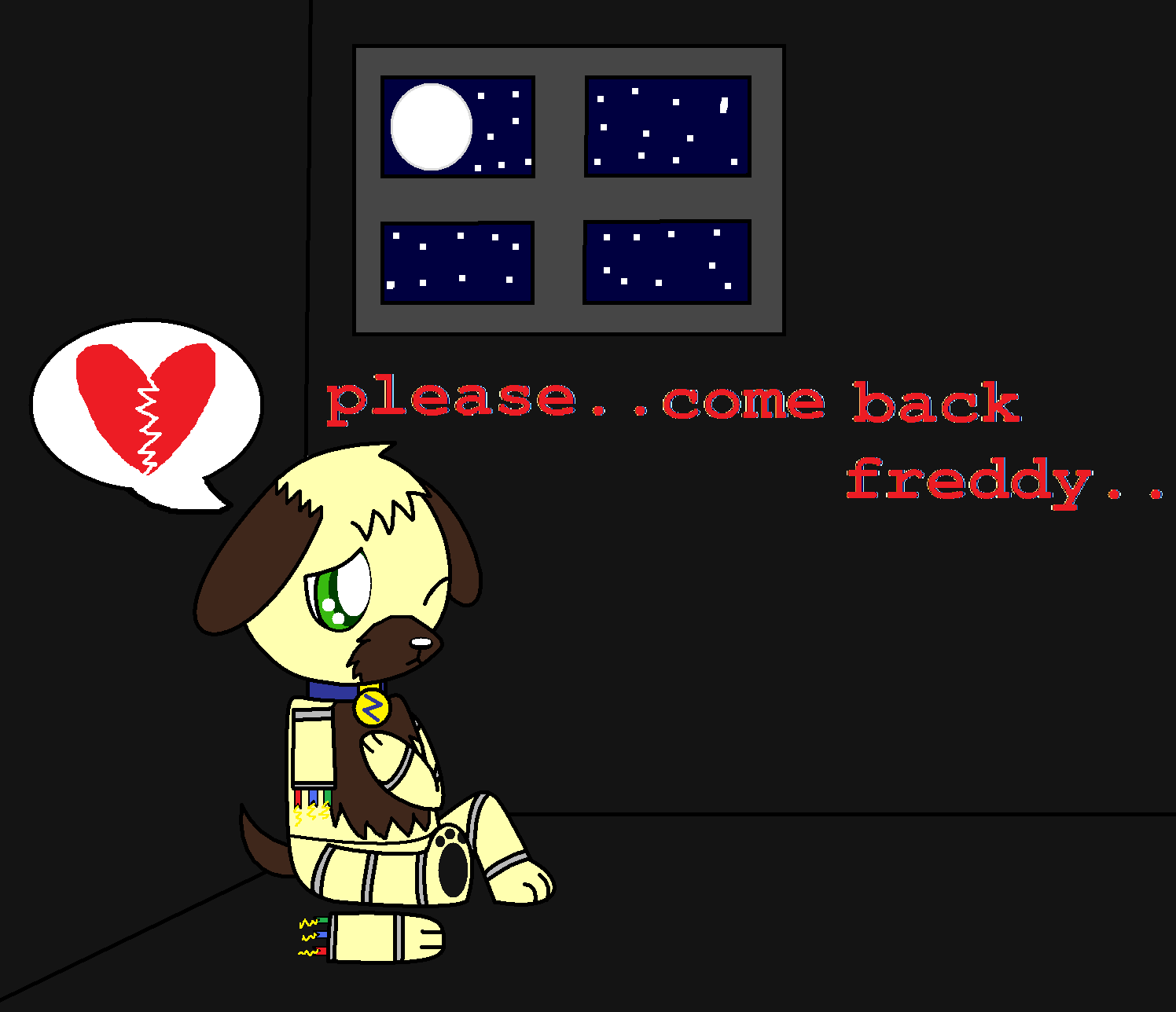 fnaf sparky's loneliness