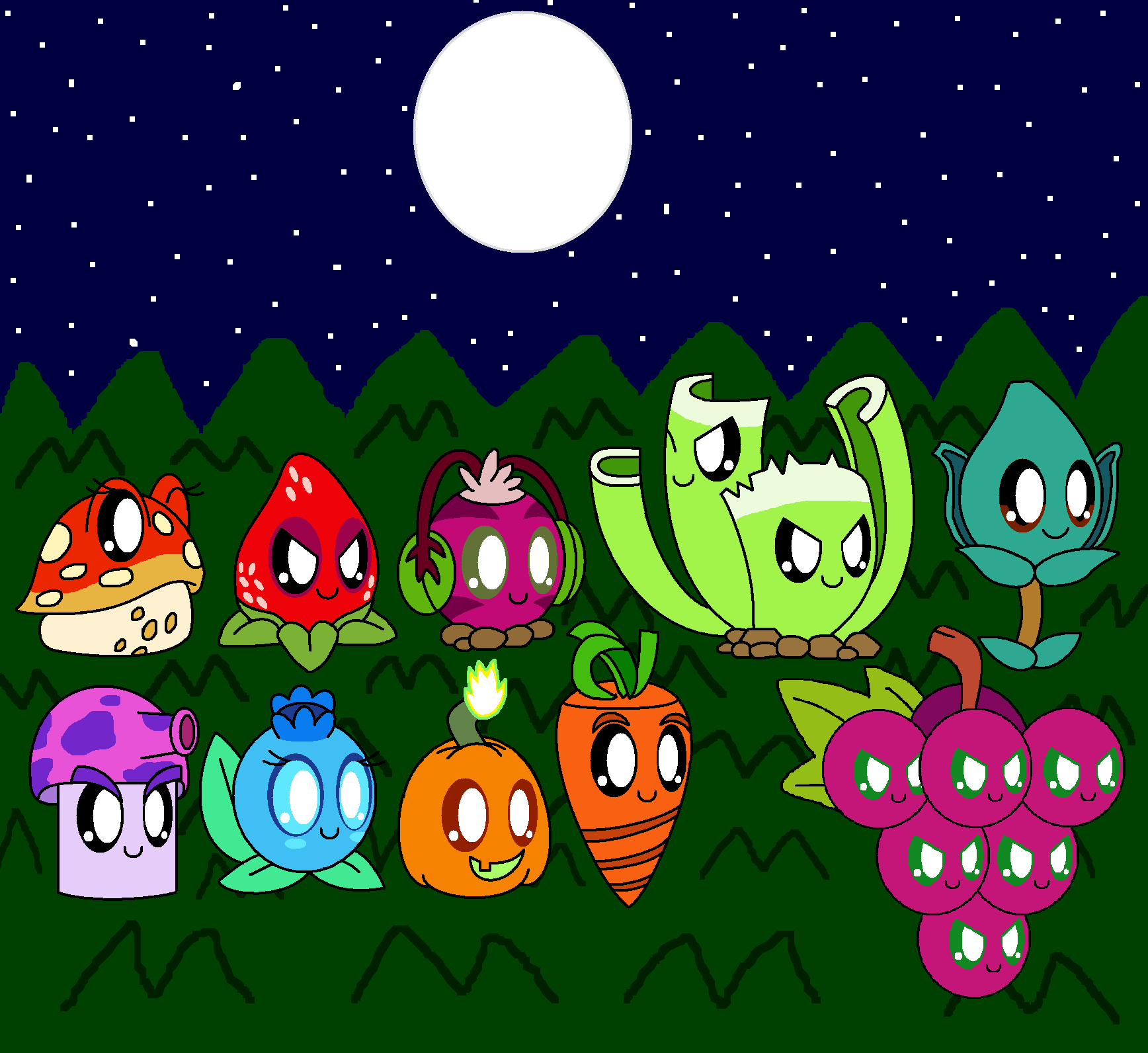 Plants Vs Zombies Cute Plants Final Part