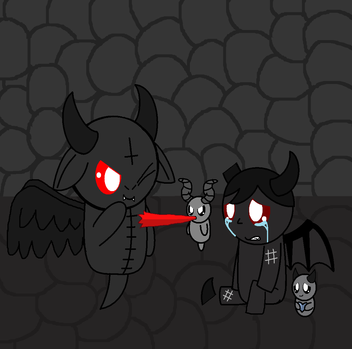 Binding Of Isaac Rebirth Azazel's Past Battle by pokemonlpsfan on ...