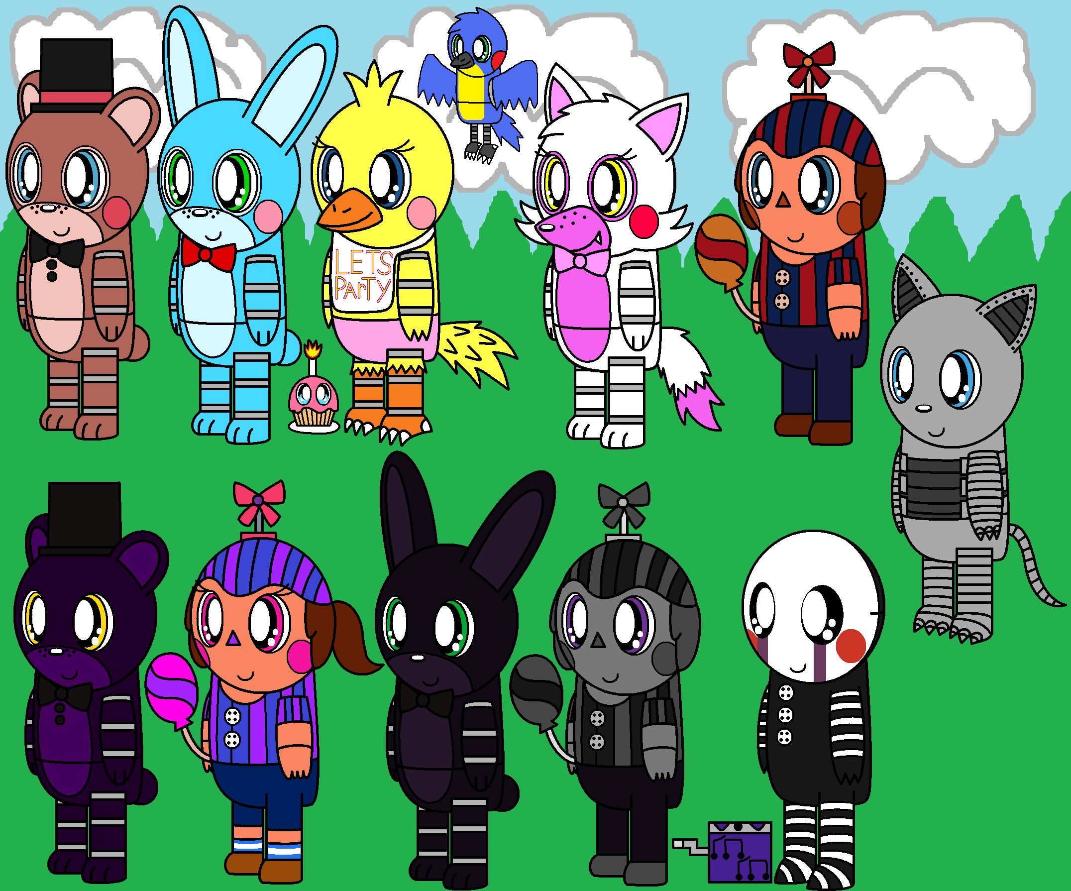 FNAF World 2 by CJBJ25 on DeviantArt