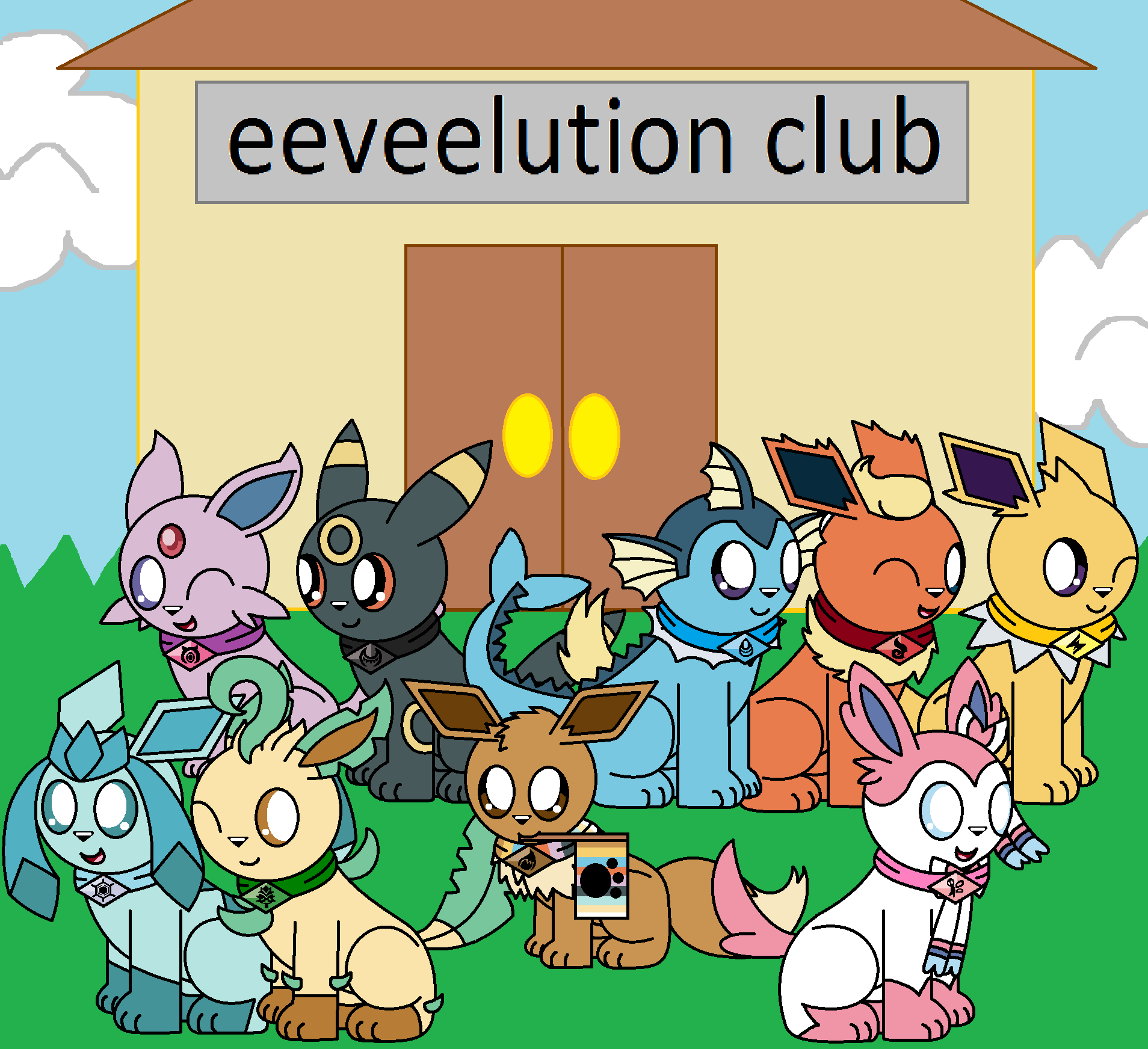 The Other Eevee Evolutions: Just Eevee by ClubAdventure on DeviantArt