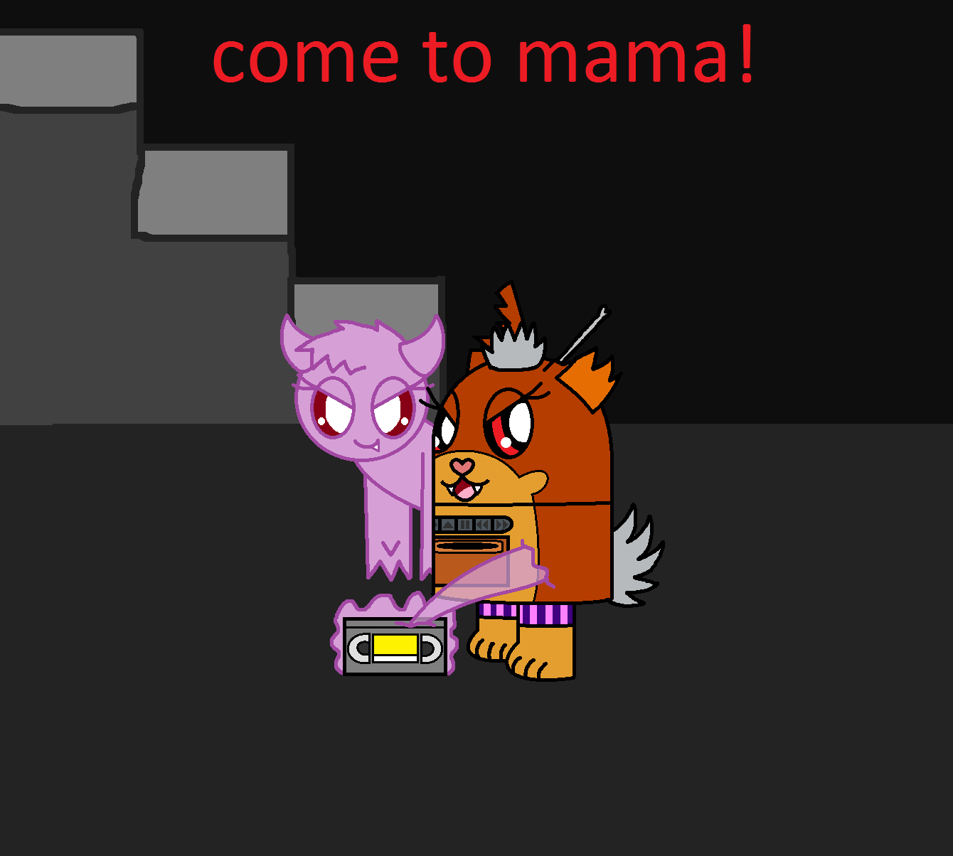 Come to mama.. - Smol Purtato here have some Mama (but no demon