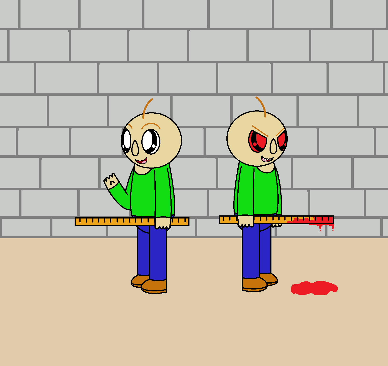 Baldi's Basics by Aldin1996 on DeviantArt