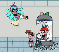 Powerpuff Girls, First Time Meeting Dynamo