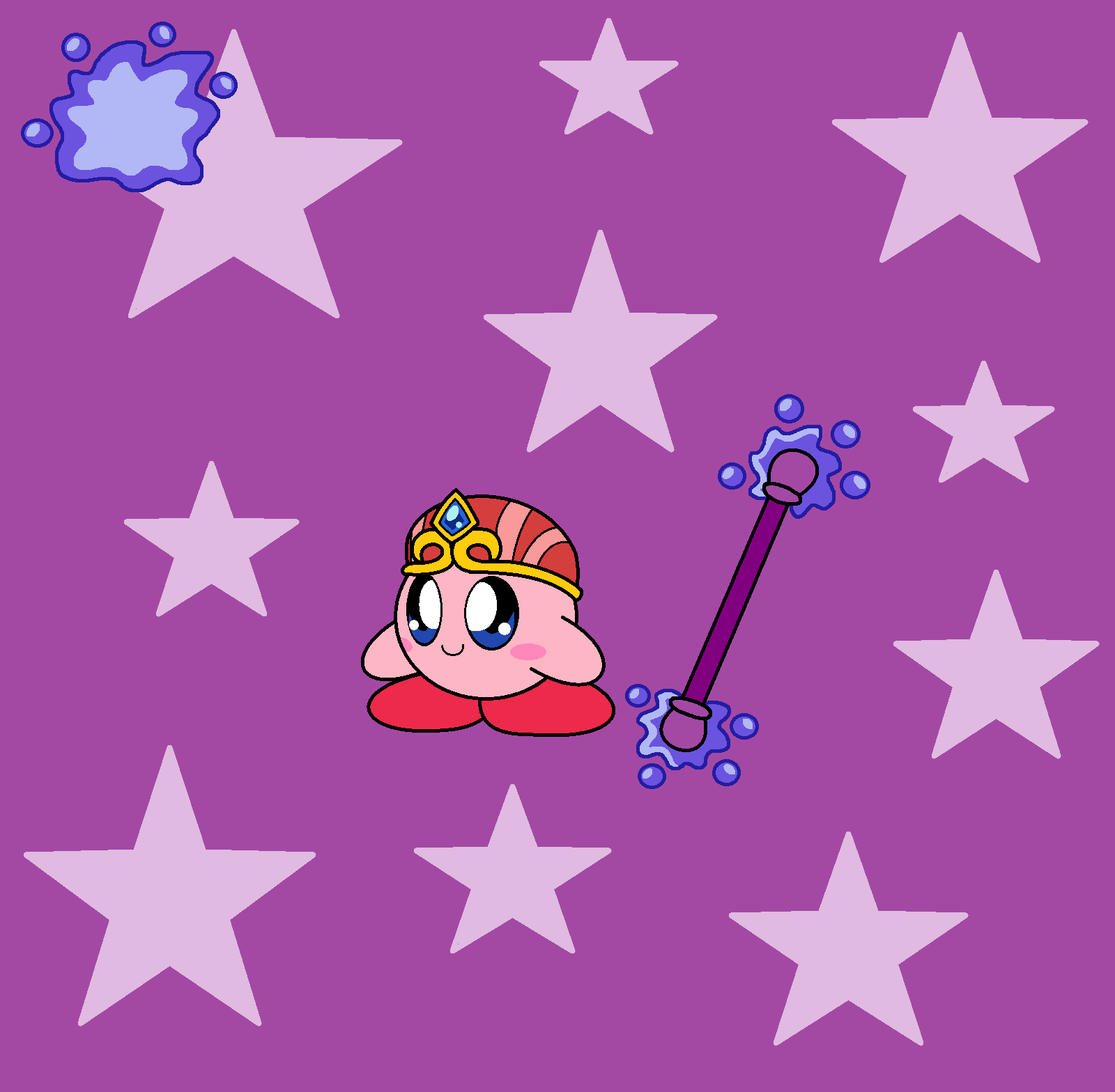 Kirby Star Allies, Sludge Staff by pokemonlpsfan on DeviantArt