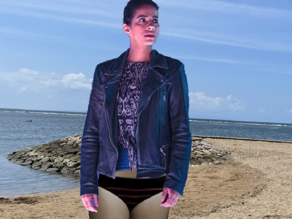 Yasmin Kahn loses her pants by 1000guy on DeviantArt
