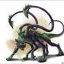 Half-Dragon Displacer Beast