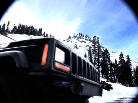 Alpine Meadows Jeep HDR