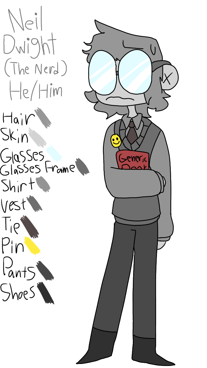 Neil Dwight Reference Sheet by RetrotheNoob on DeviantArt