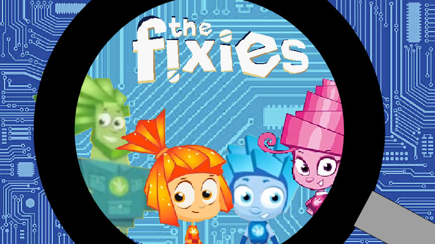 Fixies Characters. Deviantart The fixies logo fanart by BriannaSheppard on DeviantArt