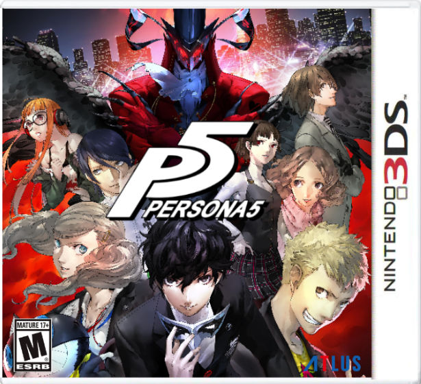 Persona 5 3DS Fan Made Box Art by DC2023 on DeviantArt