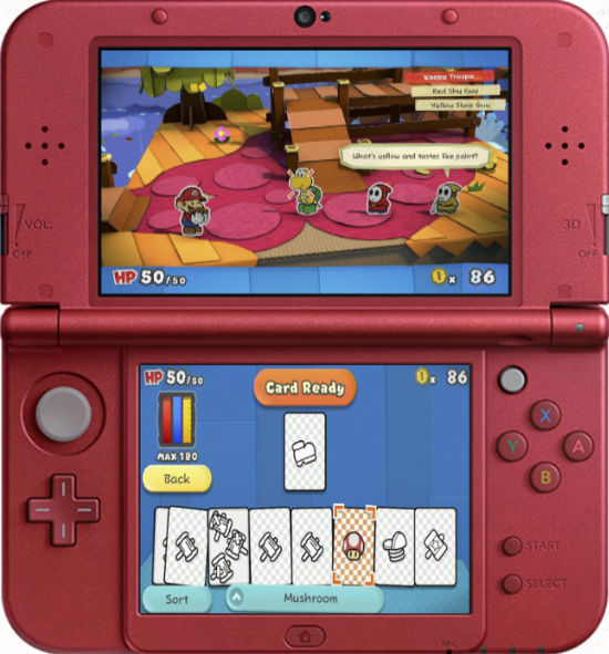 Paper Mario Color Splash 3DS Gameplay by DC2023 on DeviantArt