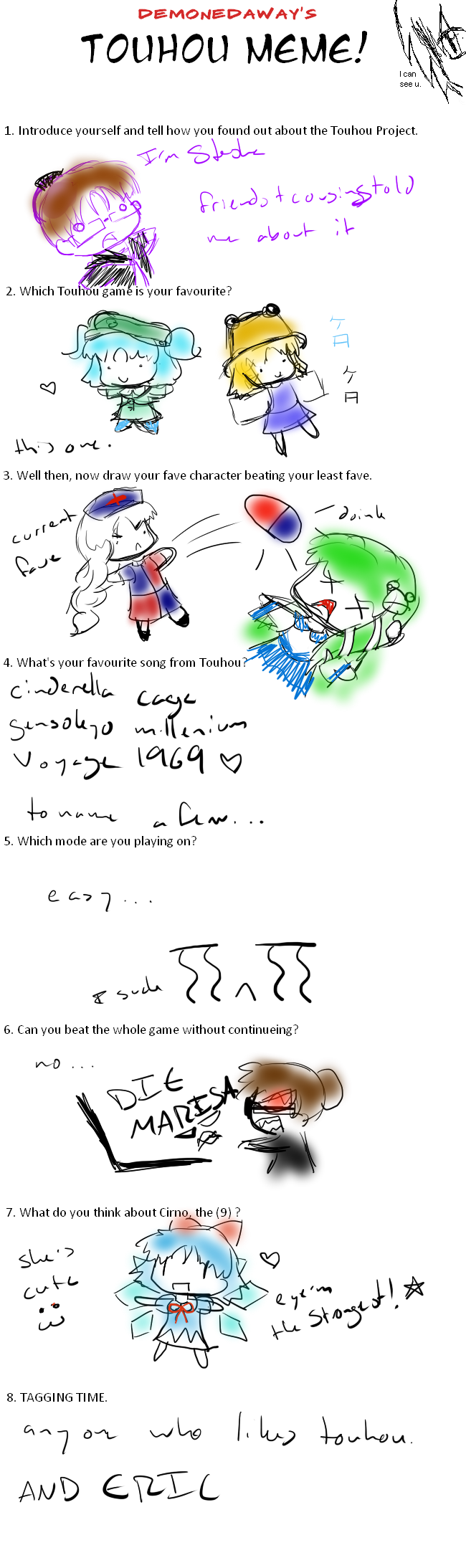 touhou meme