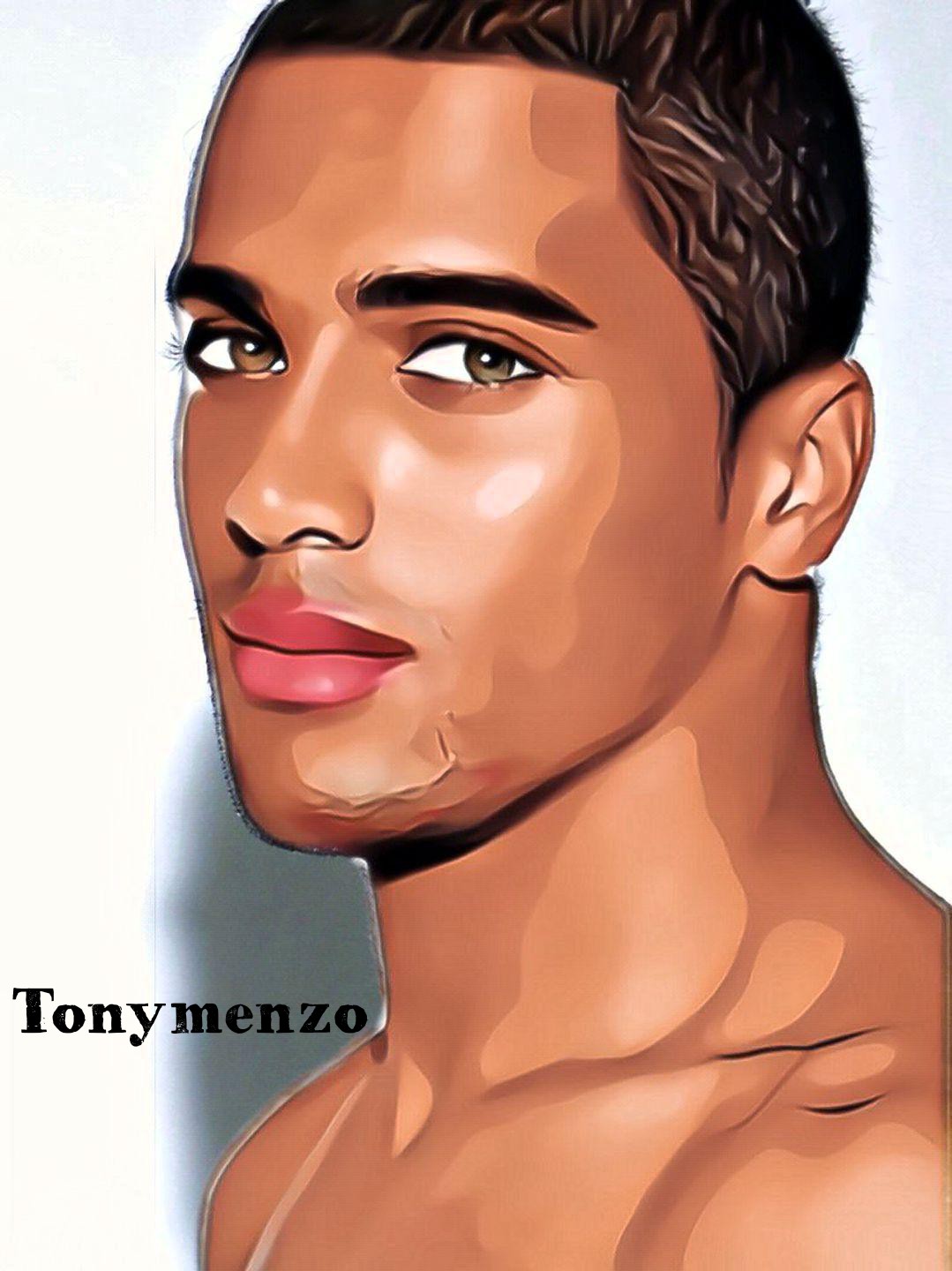 Black man face by Tonymenzo15 on DeviantArt