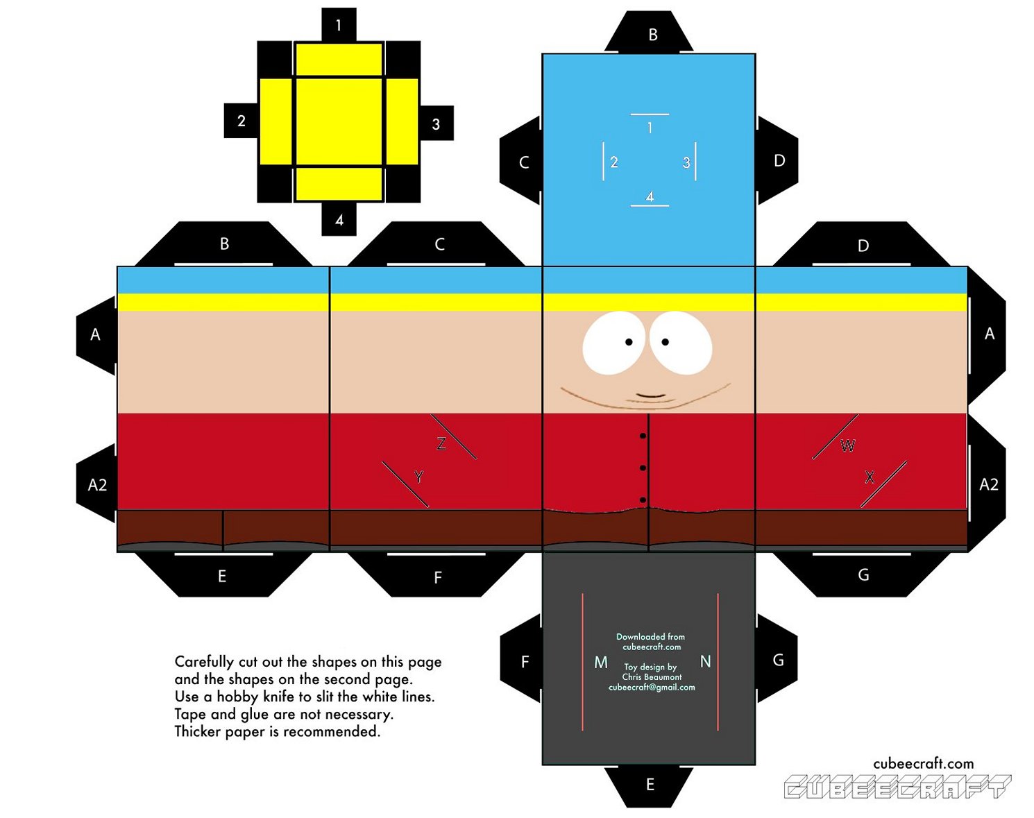 Cubee SOUTH PARK Eric Cartman1