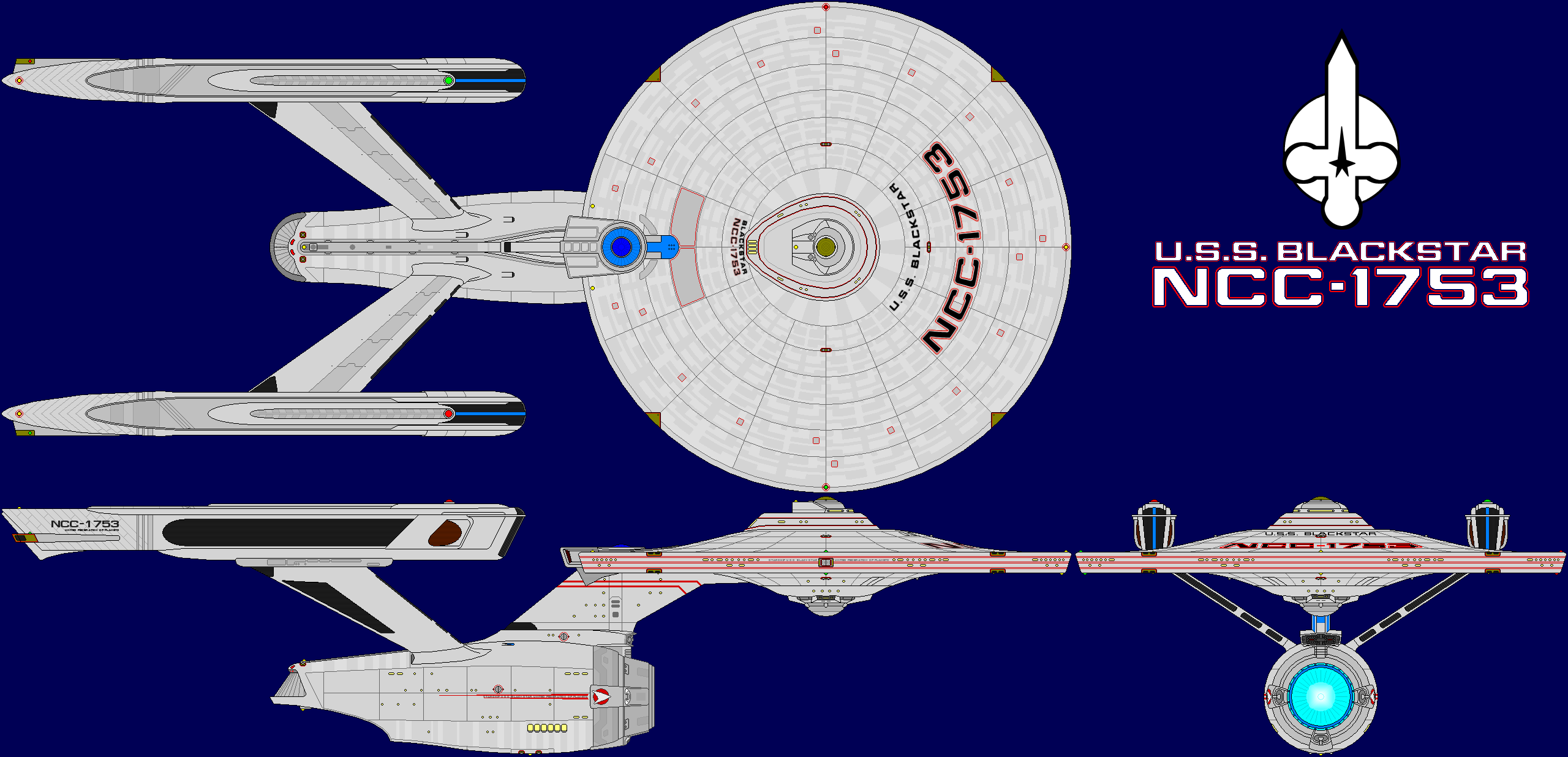 USS BLACKSTAR NCC-1753 Refit