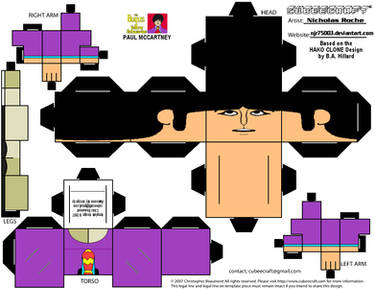 CubeeCraft BEATLES Yellow Submarine-Paul McCartney