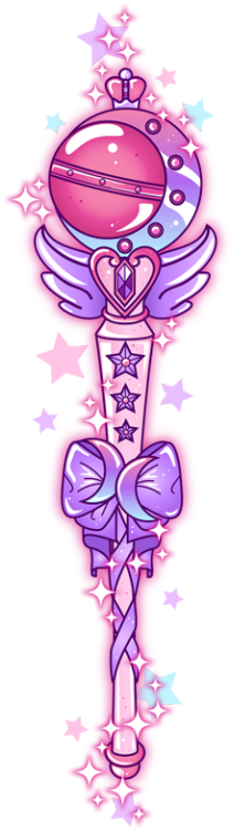 My new magical girl wand (PNG) by CandelaGodoyUwU on DeviantArt