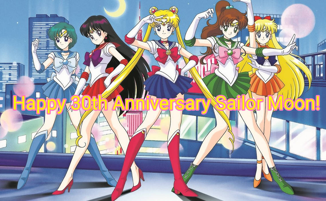 30 Years of Sailor Moon by candialva11 on DeviantArt