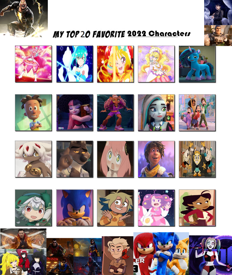 Character Twenty My top 20 favorite characters from 2022 by CandelaGodoyUwU on DeviantArt