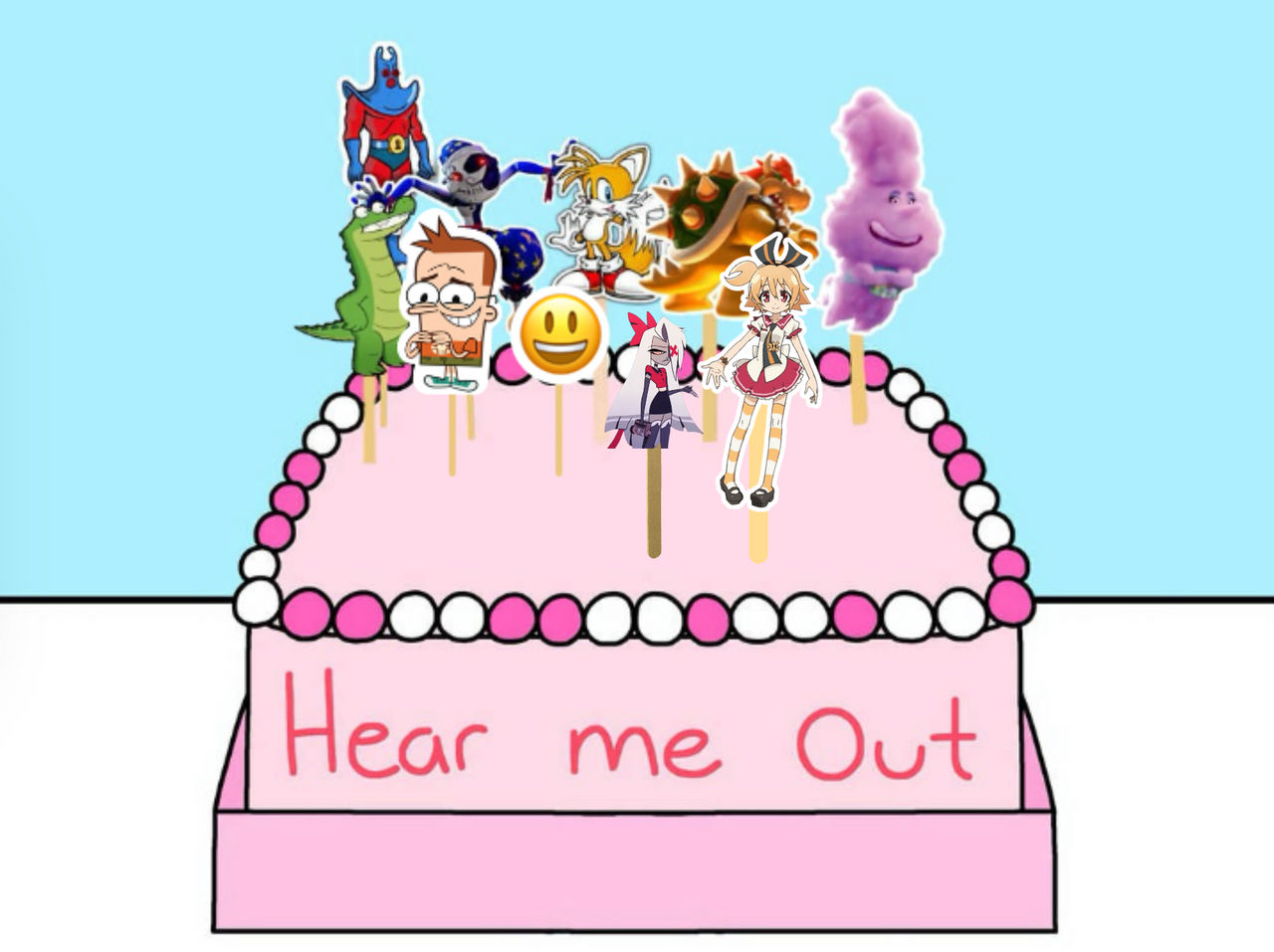 Hear Me Out Cake Collab by CGLavanderGirl2K7 on DeviantArt