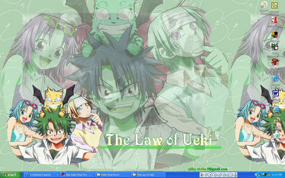 The Law of Ueki themed