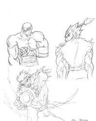 Street Fighter sketches