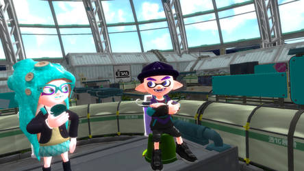 Just some Splatoon posing fun