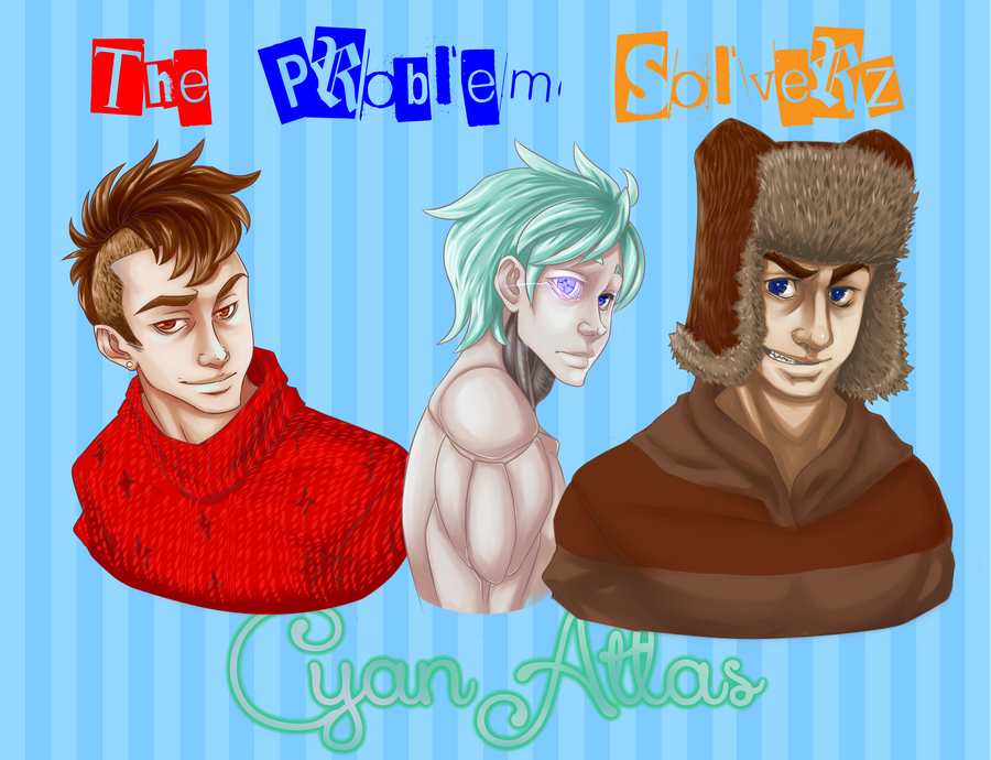 .: The Problem Solverz :. +REDUX+ -Colored- by CyanAtlas on DeviantArt
