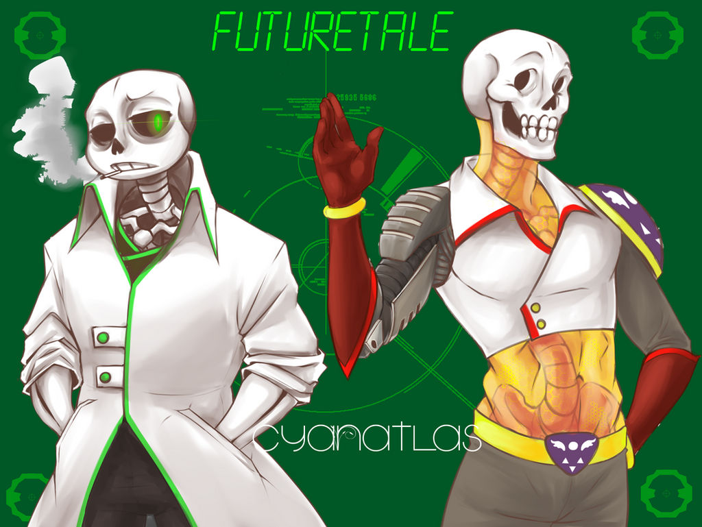 .: UNDERTALE:. + Futuretale! + by CyanAtlas on DeviantArt