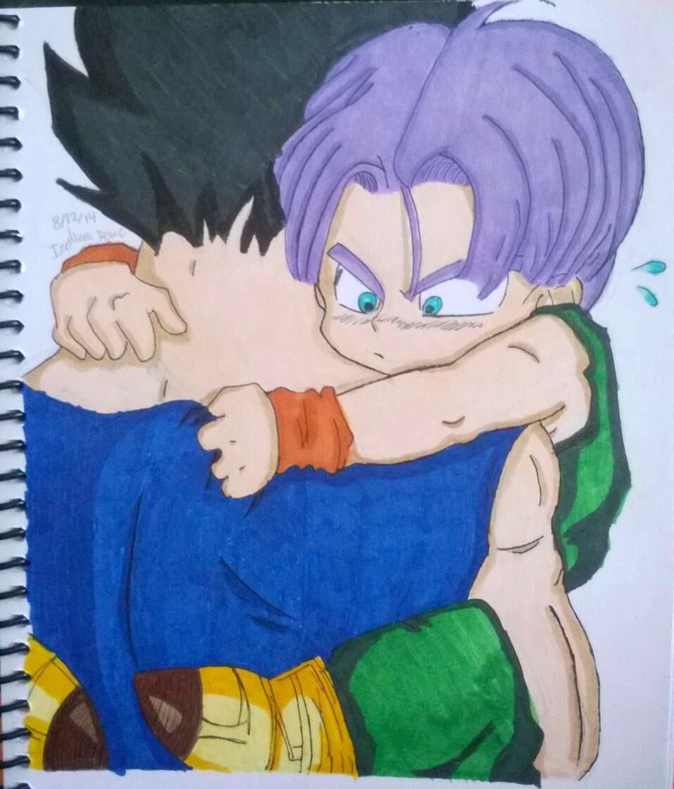 Trunks and Vegeta Feels XD