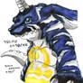 Black Gabumon for Karabiner