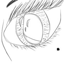 Realistic Eye Sketch