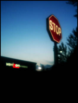 Run The Stop Sign Of Life