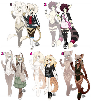 Anthro Kitty Adopts [CLOSED]