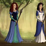 Wizard Versions Of Ariel and Belle