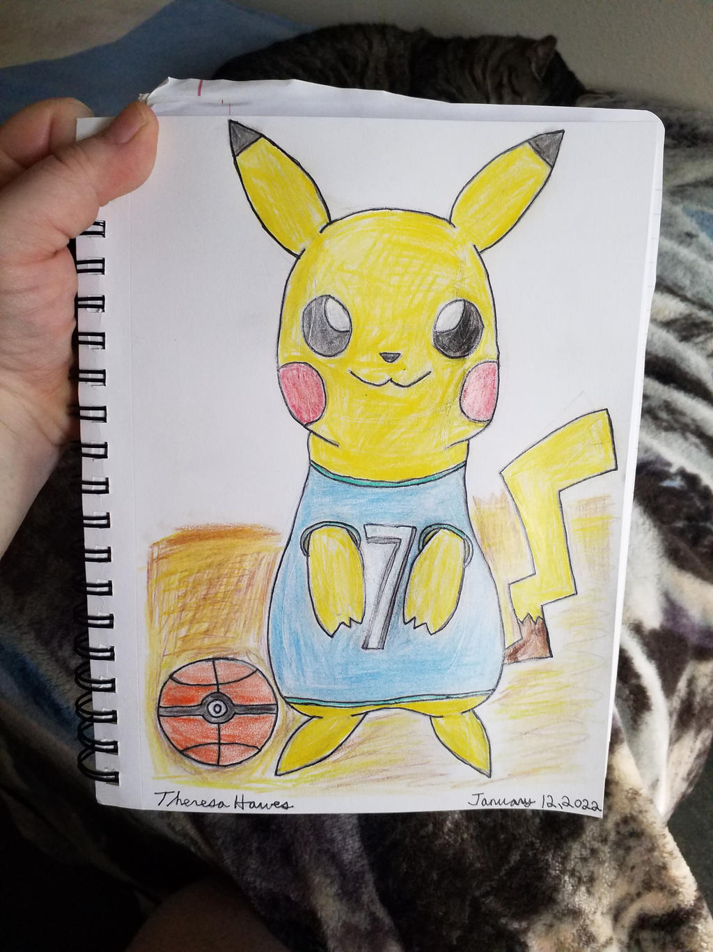 My First Pikachu Drawing