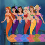 Ariel's Six Sisters