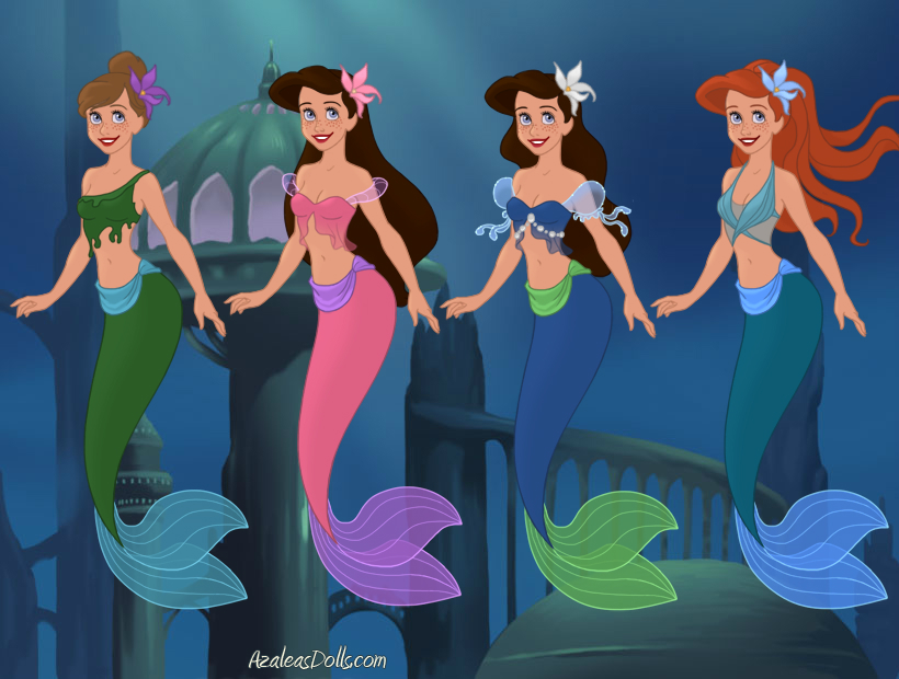 Mermaid Fairy,Princesses and A Queen