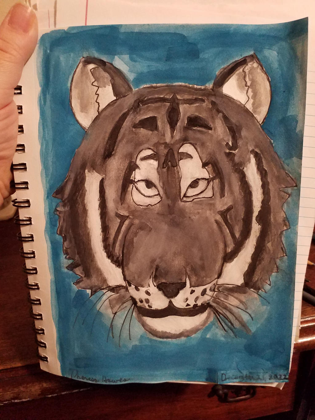 My Tiger Drawing