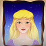 Rapunzel With Her Long Hair