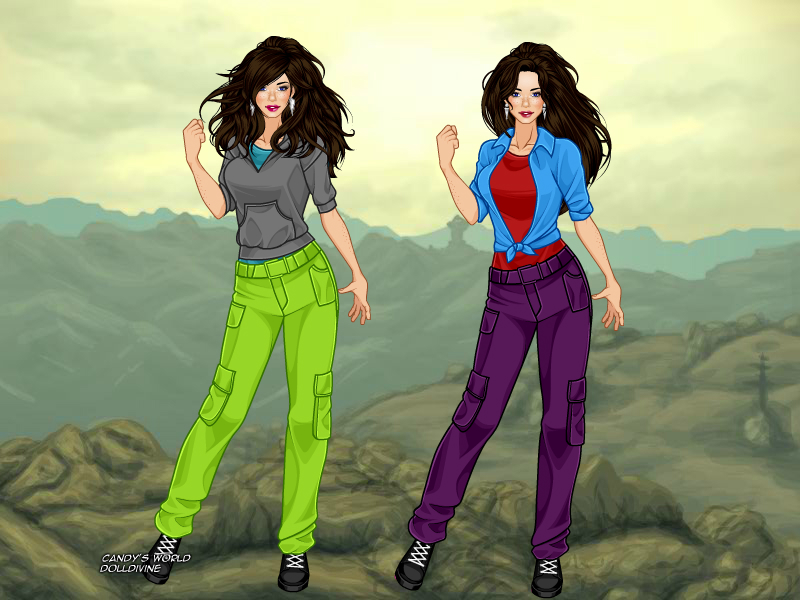 Marjorie And Her Sister Josephine In Asgard