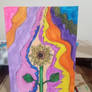 My Psychedelic Flower Painting