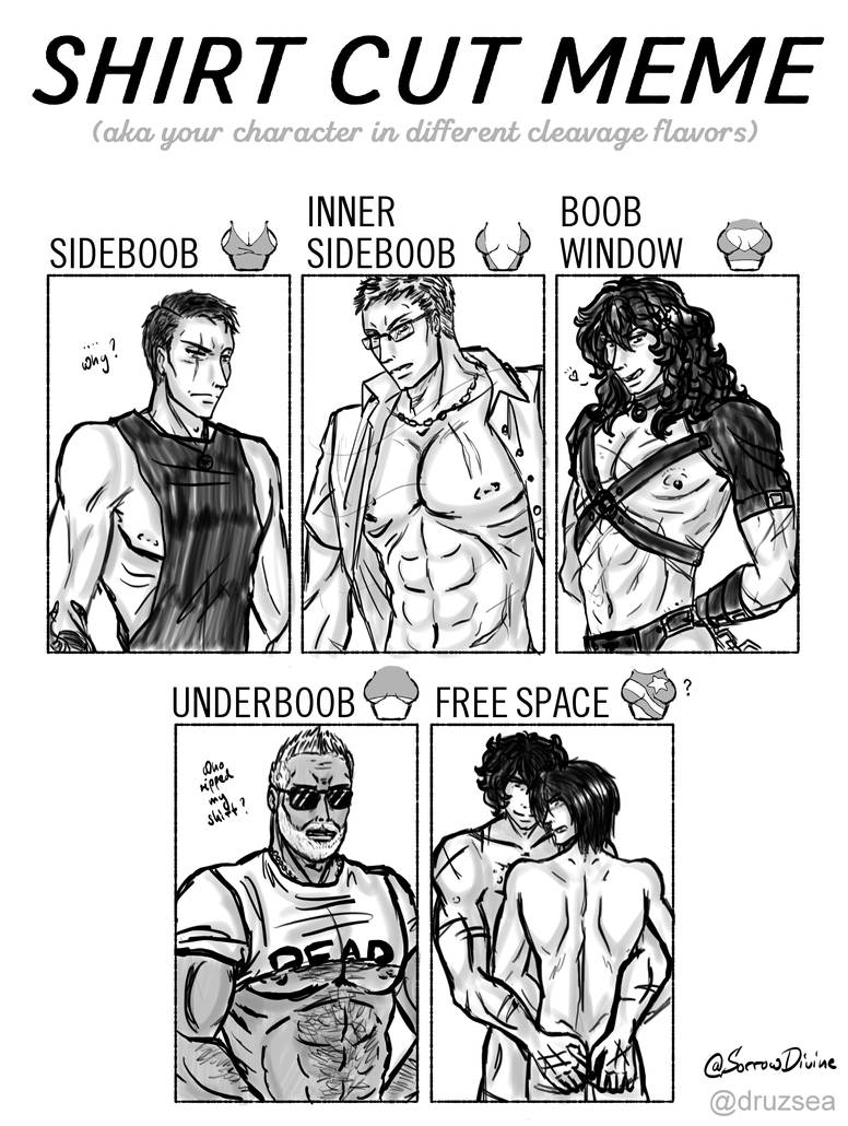 Shirt Cut Meme 1 by HeadofFades on DeviantArt