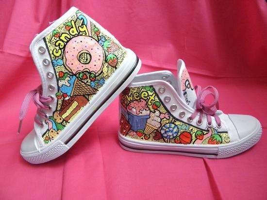 DIY: Sweet Candy Shoes.. ^^