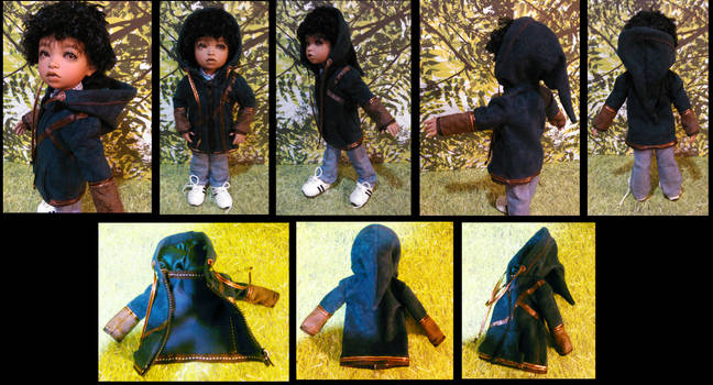 BJD outfit- Link Hoodie