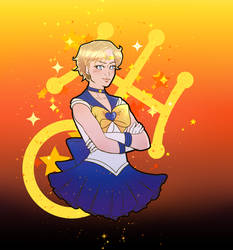 Sailor Uranus drawing