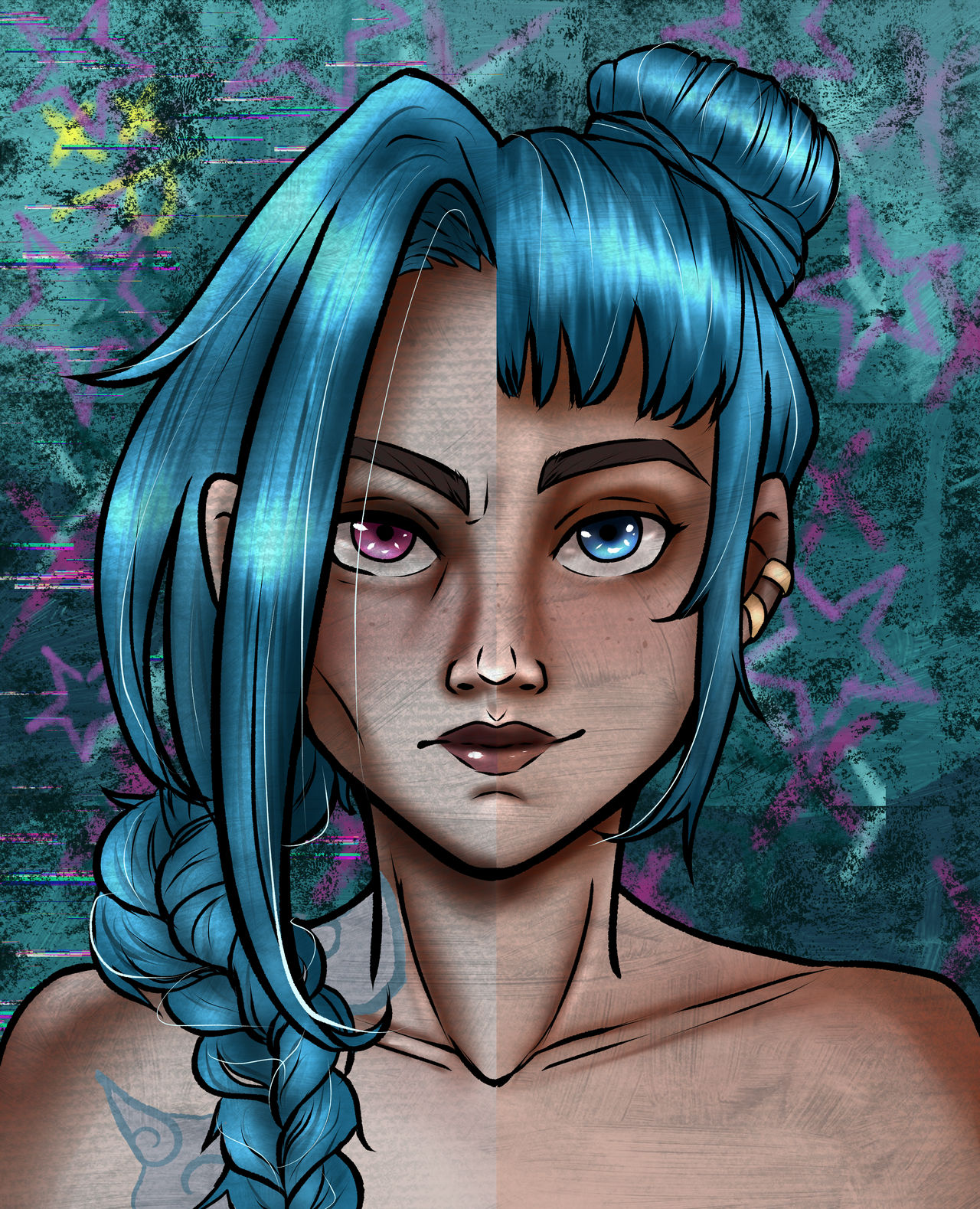 Jinx And Powder by Artist-Daydreams on DeviantArt