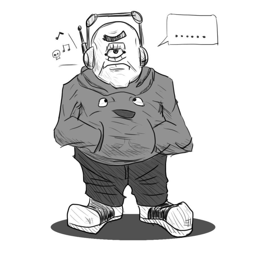 Grumpy Alien by Malnu123 on DeviantArt