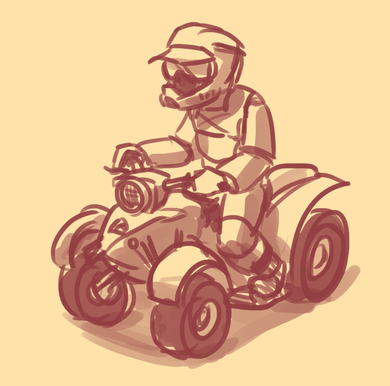 ATV doodle by Malnu123 on DeviantArt